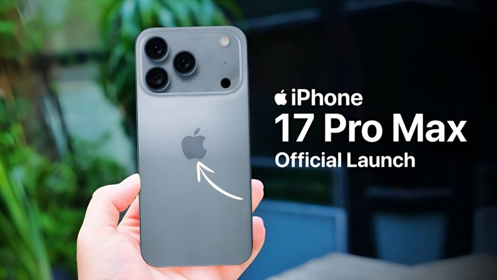 iPhone 17 pro max