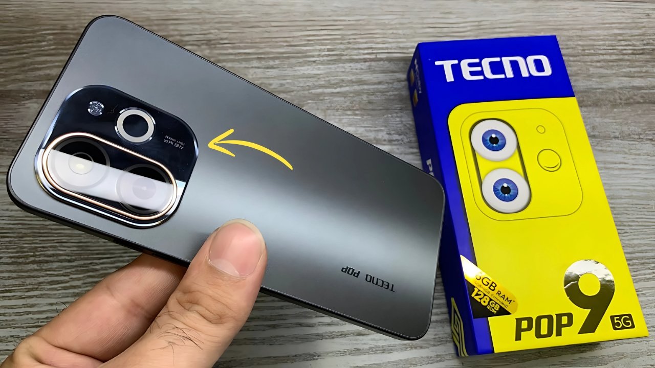 Tecno Pop 9 5G - Cheap price smartphone with 5000mAH battery - VPSK News